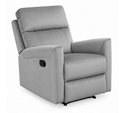 PŘEDPRODEJ -15% do 09.10 ! Rozkládací relaxační křeslo velvet šedé FR10-FXJG