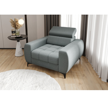 Křeslo PORTO 110 cm - modrá