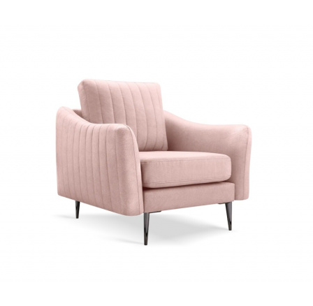 Křeslo CORI Růžové, Cloud 60