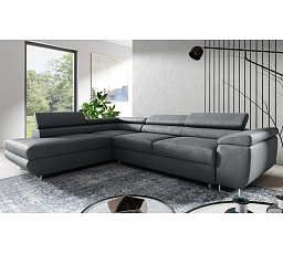 Rohová sedací souprava ALICE typ 151 , Monolith 92 Levá