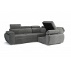 Rohová sedací souprava Bodie P - šedá