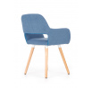 Jídelní židle K283, modrá