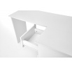 Psací stůl BEGA, Bílá UNI
