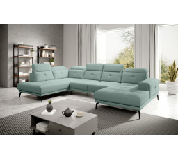 Sedací souprava ve tvaru U Bretan Poco 100 350x107 Vlevo