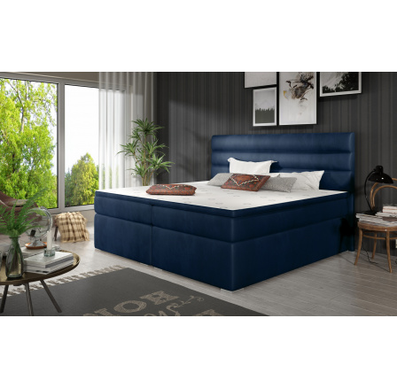 Boxspring postel SOFTY 140x200 cm, Monolit 77