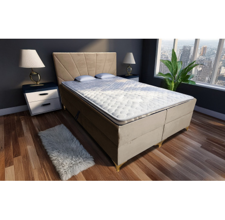 Kontinentální postel Santi 160x200