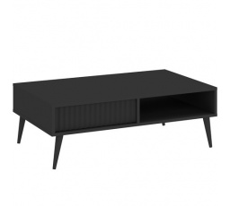 Konferenční stůl BARCELONA 2S, Černá/Černá