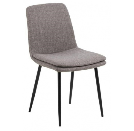 Židle Becca šedá látka Basel 34FR
