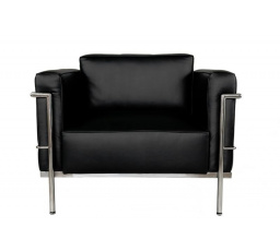 Křeslo Soft GC černá kůže TP