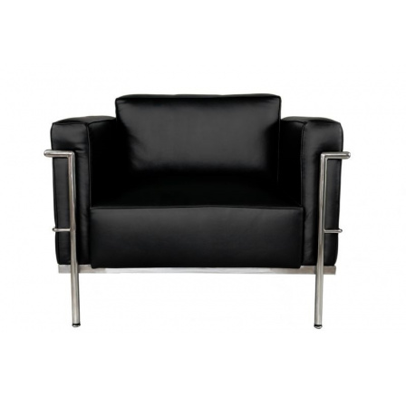 Křeslo Soft GC černá kůže TP