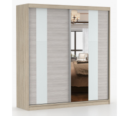 Šatní skříň MULTI 32 - 203 cm, Dub Sonoma/Kathult