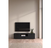 TV komoda MABELA 403, Černý mat