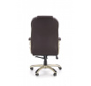 Kancelářské křeslo DESMOND, tmavě hnědé