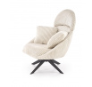Moderní křeslo MERRY 2, krémové