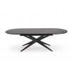 Rozkládací stůl SANDRO, černý