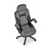 Kancelářské křeslo VALERIO, černé / popelavě šedé