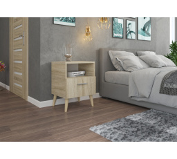 Noční stolek se zásuvkou LOGAN Sonoma