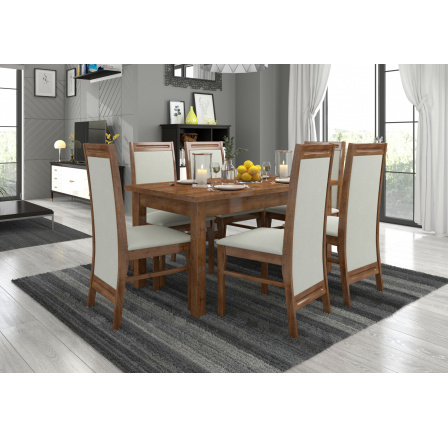 Sada stůl s židlemi RODOS 7 Lefkas