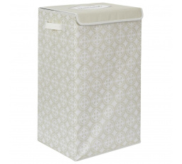 Koš na prádlo 60x30x30cm šedá tkanina