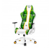 Herní křeslo One 2.0 Normální velikost, Craft Edition, bílo-zelené
