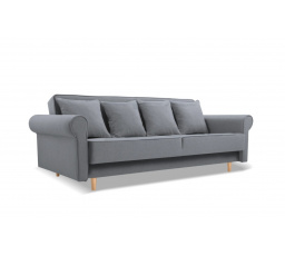 Pohovka rozkládací KRYSTYNA Tmavě šedá, Norn 15