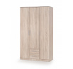 Šatní skříň LIMA S-3, dub sonoma