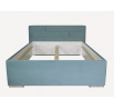 Čalouněná postel KATE FUTON 140x200, modrá
