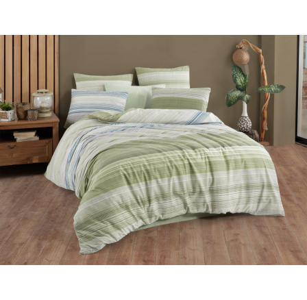 Bavlněný povlak na polštář Linea green Bavlněný povlak na polštář Linea green