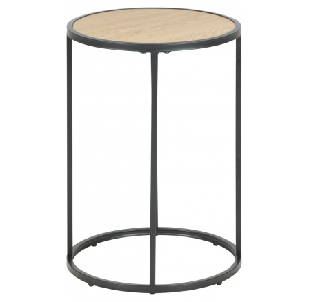 Stolek Seaford Dub kulatý 40x40