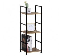 Regál, mdf, hnědá, GD-213 OAK