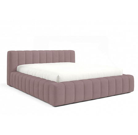 Postel GINO s roštem v dřevěném rámu, 120x200, Velluto 14