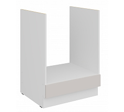 Dolní skříňka COMBO - 60 D GAZ BB, Bílá/Kašmír