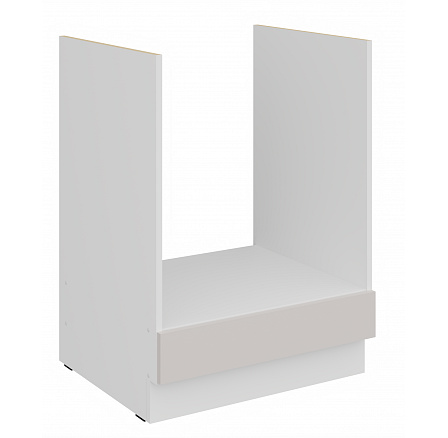 Dolní skříňka COMBO - 60 D GAZ BB, Bílá/Kašmír