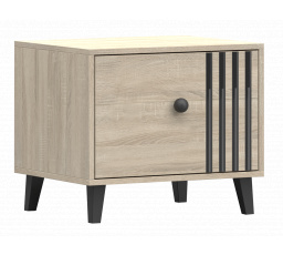 Noční stolek - FOX 22, Dub Sonoma