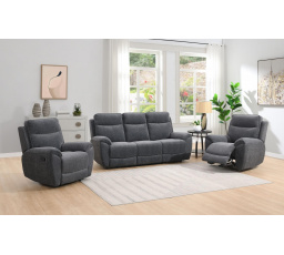 Kožená sedací souprava Colin 3+1+1 chocolate