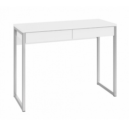 Psací stůl FELIX 122, Bílý lesk Psací stůl FELIX 122, Bílý lesk