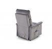 Elektricky polohovatelné a masážní křeslo SEMIR 2, Šedý Bluvel 14