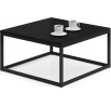 Konferenční stolek BELTEN 65x65 Černý+Černý