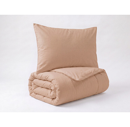 Francouzské povlečení Satén 220x200, 70x90cm Béžová Francouzské povlečení Satén 220x200, 70x90cm Béžová