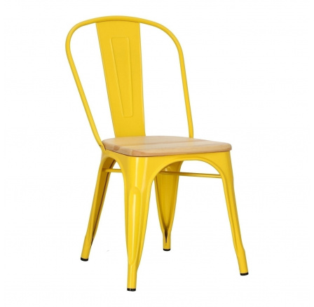 Židle Paris Wood žlutá přírodní borovice Židle Paris Wood žlutá přírodní borovice