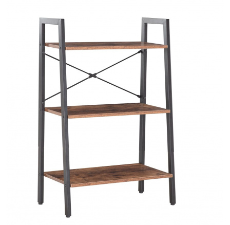 Regál R1-FX 3P rustikální hnědá R13P-FX