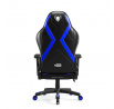 Herní kancelářské křeslo X Horn 2.0 Normální velikost, černo-modré