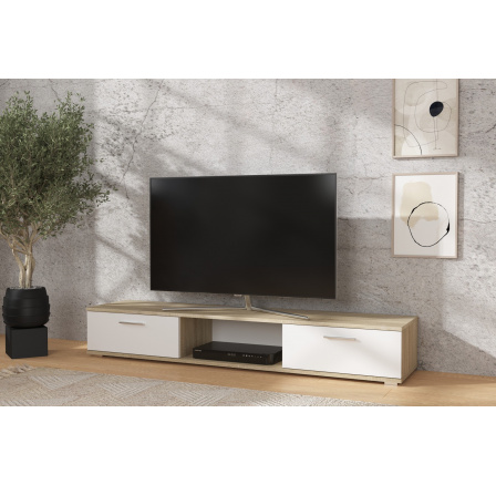 RTV SELLA Sonoma+Bílý Mat