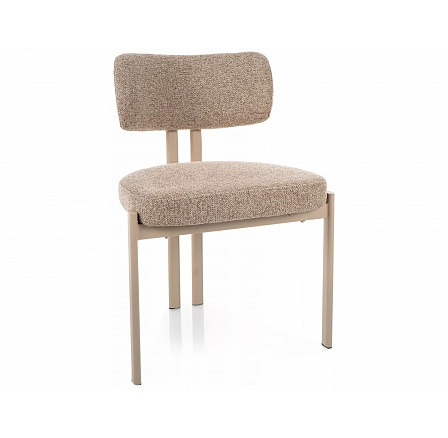 ŽIDLE MISAKI KAŠMÍR / BÉŽOVÉ ČALOUNĚNÍ. 253