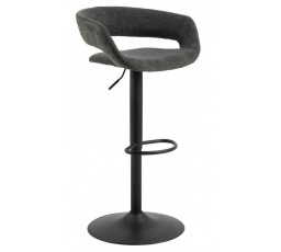 Barová židle Grace tmavě šedá