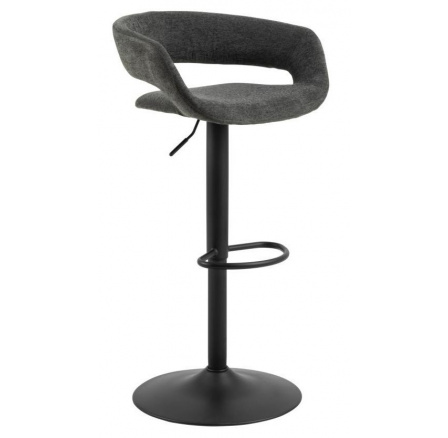 Barová židle Grace tmavě šedá