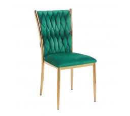Židle velvet zelená K37-FXJG G