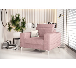Křeslo čalouněné MALIBU 104 cm - Odtíny Růžové