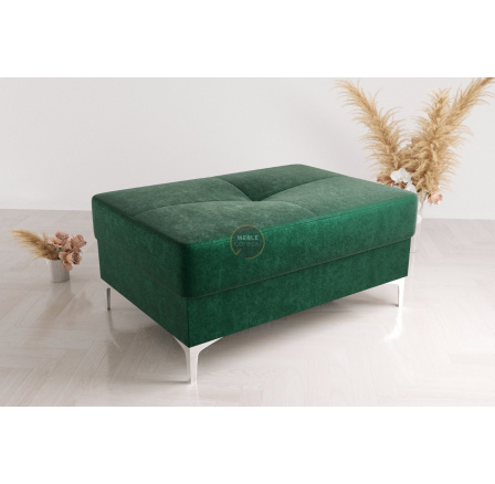 Taburet  s kontejnerem 100x55 cm - zelená