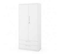 Megan Bílá - dvojitá zásuvka 195 cm